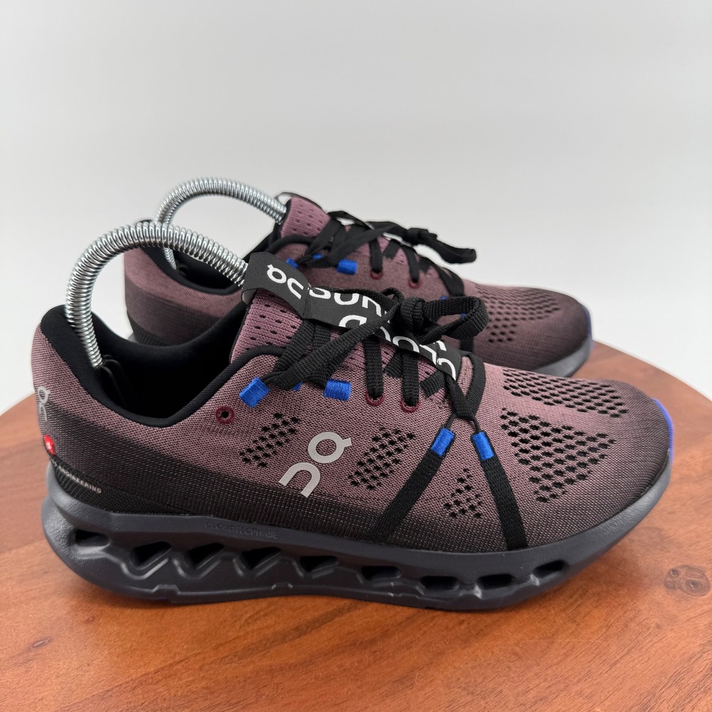 On Running Cloudsurfer Mens 7 Fade/ Black Cobalt CloudTec Phase Running Shoes